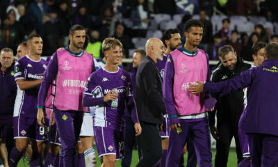 Fiorentina - Stefano Pioli con Richardson e Gudmundsson
