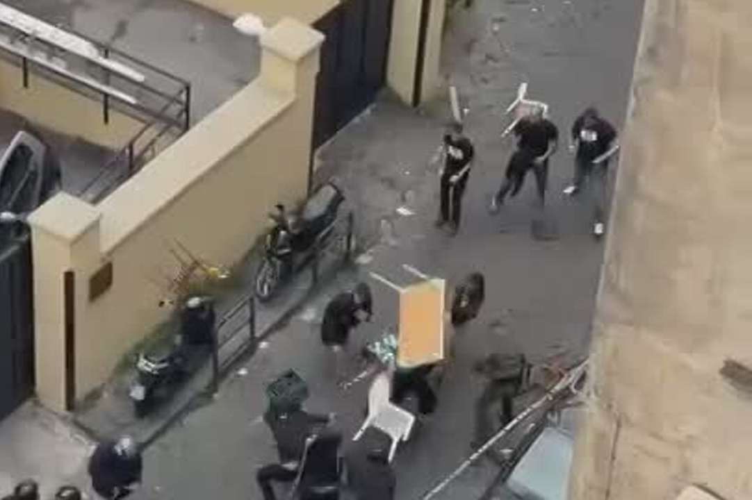 scontri ultras napoli sporting