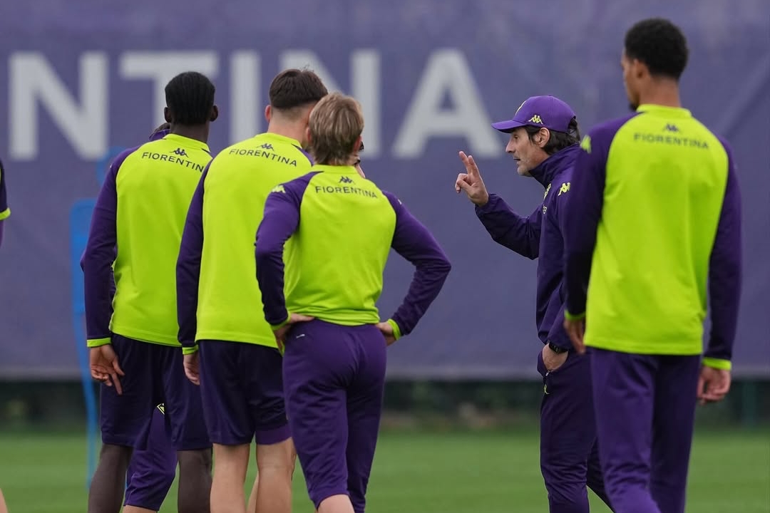 Paolo Vanoli allenamento - Fiorentina