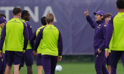 Paolo Vanoli allenamento - Fiorentina