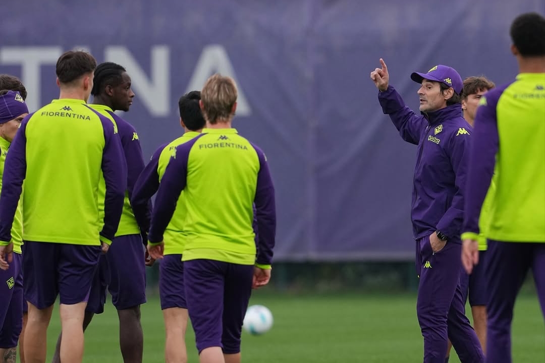 Paolo Vanoli allenamento - Fiorentina