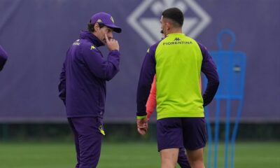 Paolo Vanoli Piccoli allenamento - Fiorentina