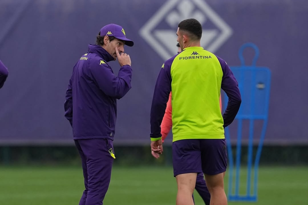 Paolo Vanoli Piccoli allenamento - Fiorentina