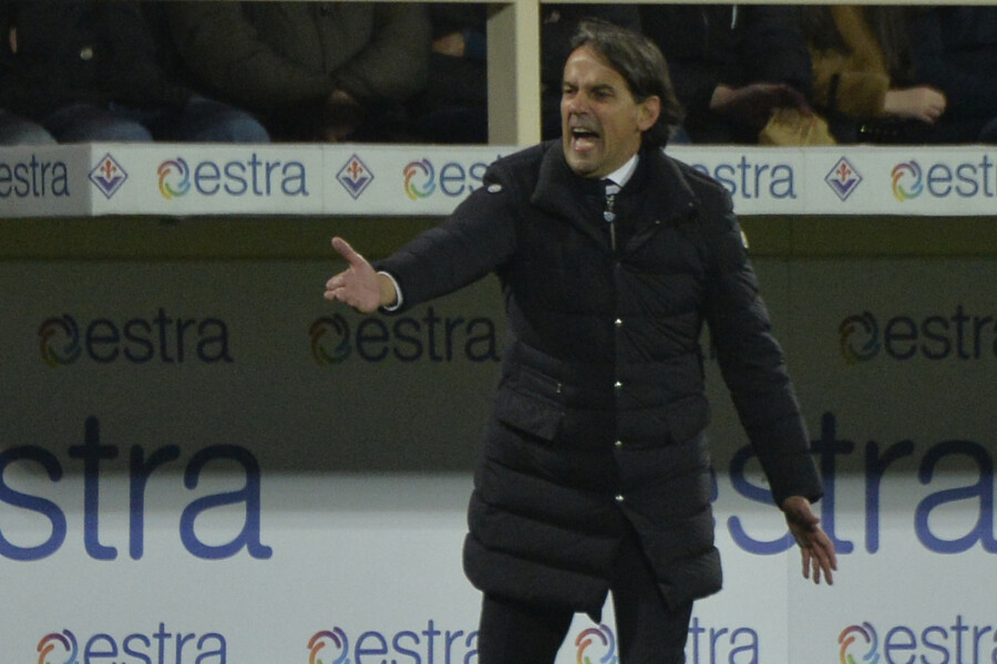 FIORENTINA - INTER  28-01-2024 SIMONE INZAGHI  GALASSI SILVANO/SILPRESS Inzaghi - Inter