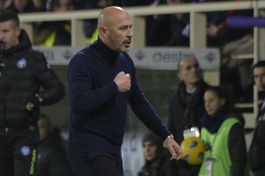 FIORENTINA - INTER  28-01-2024  VINCENZO ITALIANO GALASSI SILVANO/SILPRESS