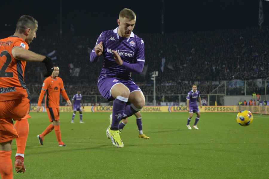 FIORENTINA - INTER  28-01-2024  BELTRAN  GALASSI SILVANO/SILPRESS