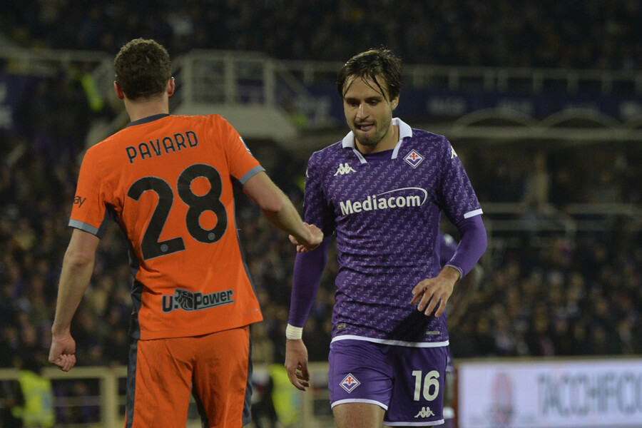 FIORENTINA - INTER  28-01-2024  LIUVCA RANIERI  GALASSI SILVANO/SILPRESS