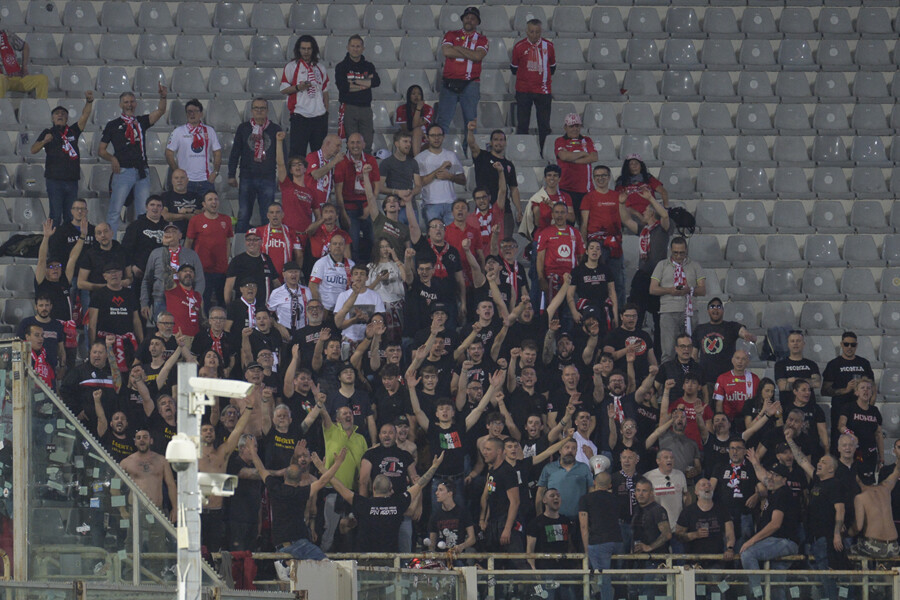 FIOFRENTINA - MONZA 13-05-2024  TIFOSI DCEL MONZA   GALASSI SILVANO/SILPRESS