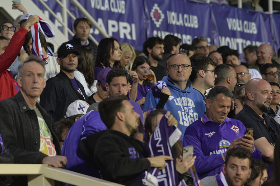FIOFRENTINA - MONZA 13-05-2024  TIFOSIN CELLA FIORENTINA GALASSI SILVANO/SILPRESS