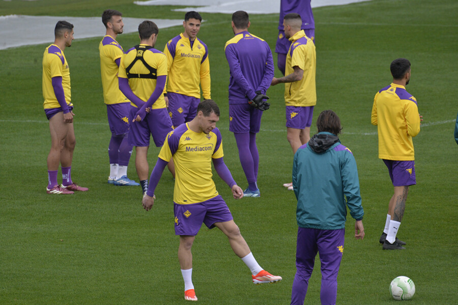 FIORENTINA 01-05-2024 RIFINITURA CONFERENCE LEAGUE . GALASSI SILVANO/SILPRESS