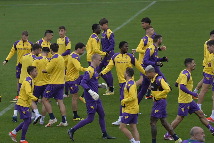 FIORENTINA 01-05-2024 RIFINITURA CONFERENCE LEAGUE GALASSI SILVANO/SILPRESS