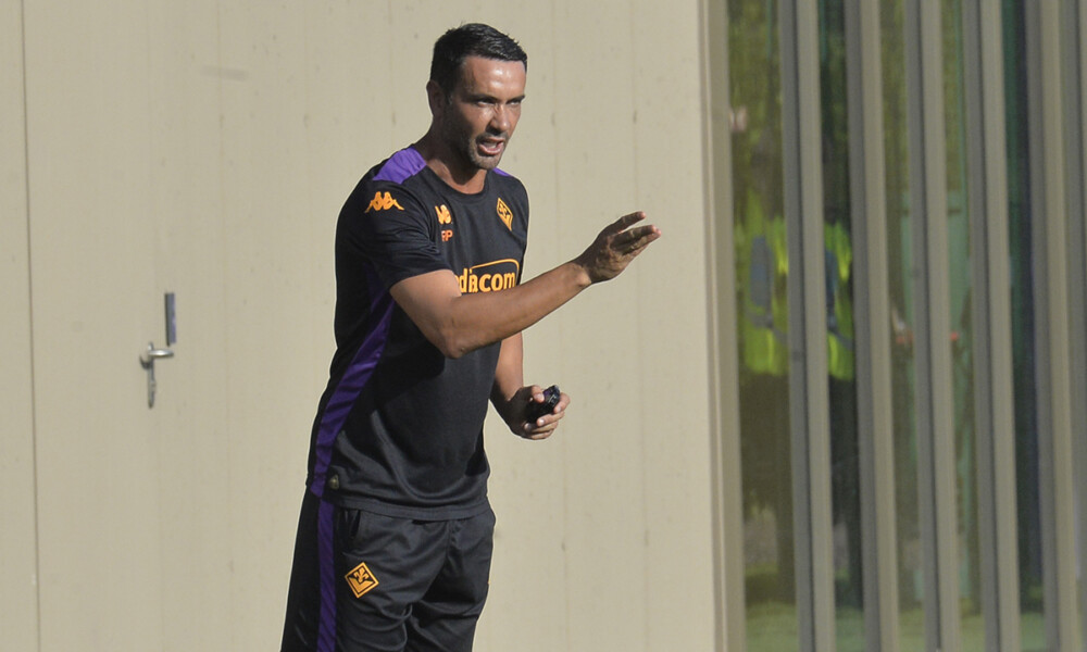 FIORENTINA 14-07-2024 VIOLA PARK RITIRO PRE CAMPIONATO 2024-2025 RAFFAELE PALLADINO GALASSI SILVANO/SILPRESS