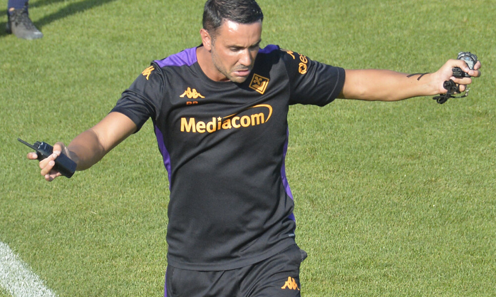 FIORENTINA 17-07-2024 VIOLA PARK RITIRO PRE CAMPIONATO 2024-2025 RAFFAELE PALLADINO GALASSI SILVANO/SILPRESS