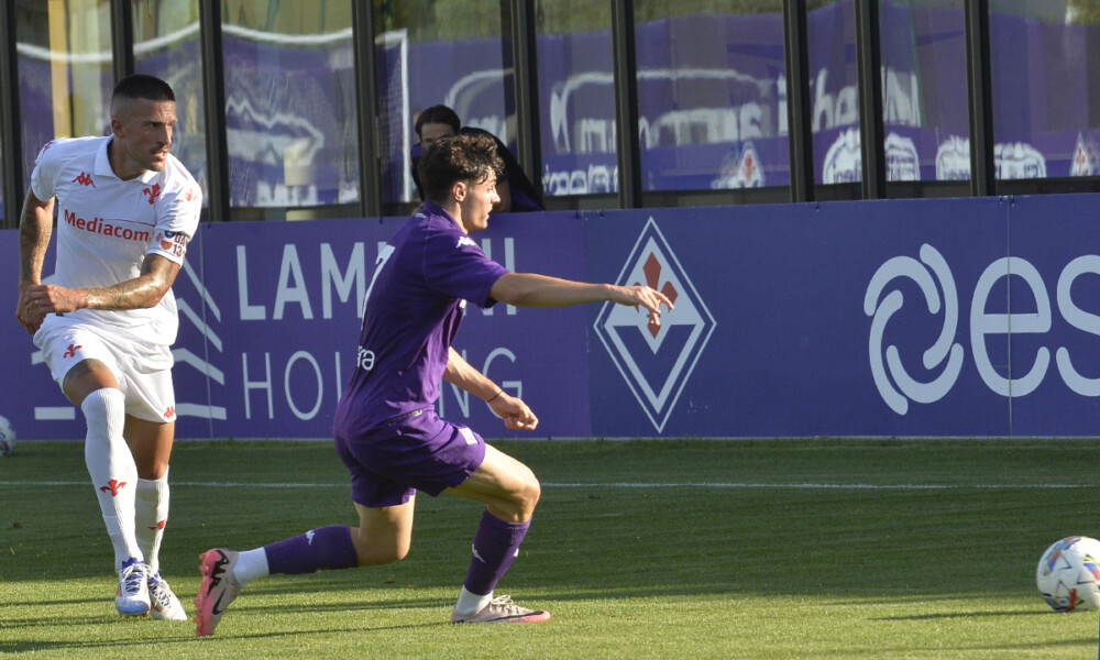 FIORENTINA 14-07-2024 VIOLA PARK RITIRO PRE CAMPIONATO 2024-2025 CRISTIANO BIRAGHI GALASSI SILVANO/SILPRESS