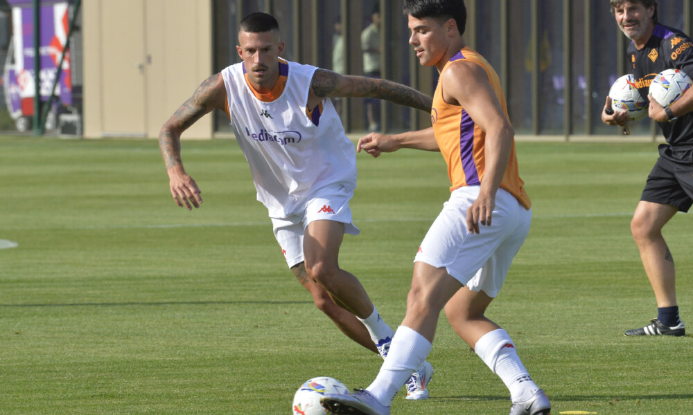 FIORENTINA 14-07-2024 VIOLA PARK RITIRO PRE CAMPIONATO 2024-2025 cristiano biraghi GALASSI SILVANO/SILPRESS