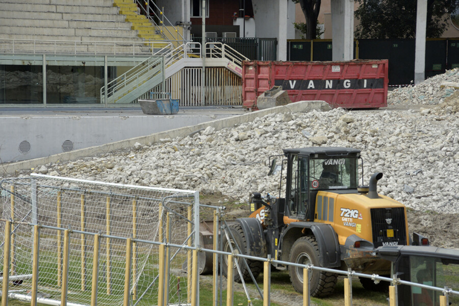 Lavori Curva Fiesole Franchi