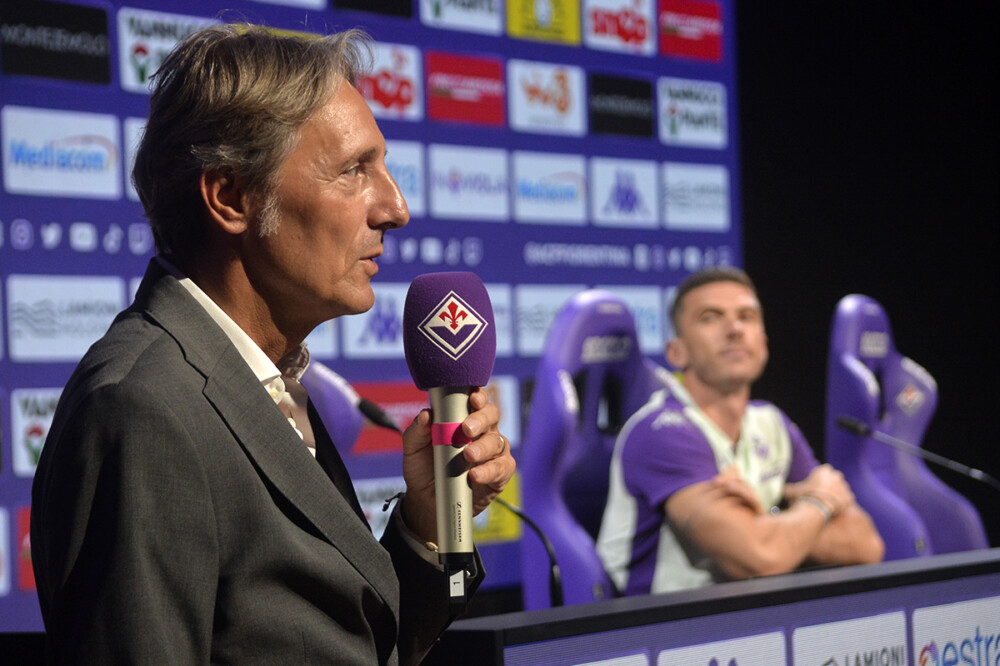 FIORENTINA 11-09-2024  ALESSANDRIO FERRARI RESENTA   GOSENS. GALASSI SILVANO/SILPRESS