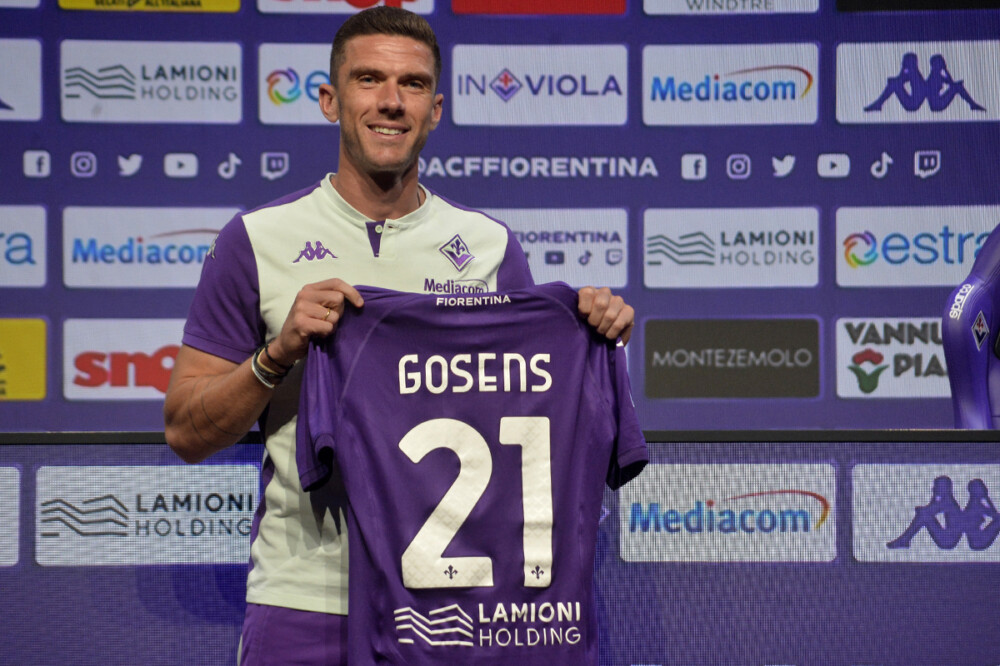 FIORENTINA 11-09-2024  PRESENTAZIONE DI    GOSENS. GALASSI SILVANO/SILPRESS