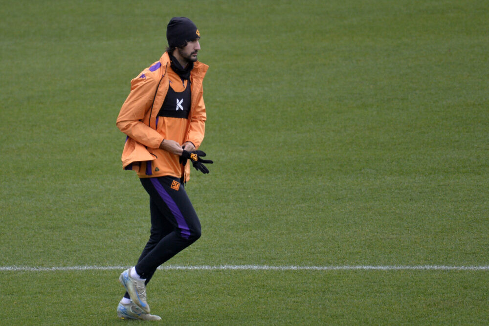 FIORENTINA -18-12-2024  RIFINITURA PER LA GARA CONTRO IL VITORIA GUIMARAES. ADLI GALASSI SLVANO/SILPRESS