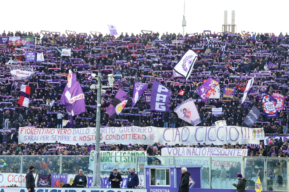 Striscione per Ciccio