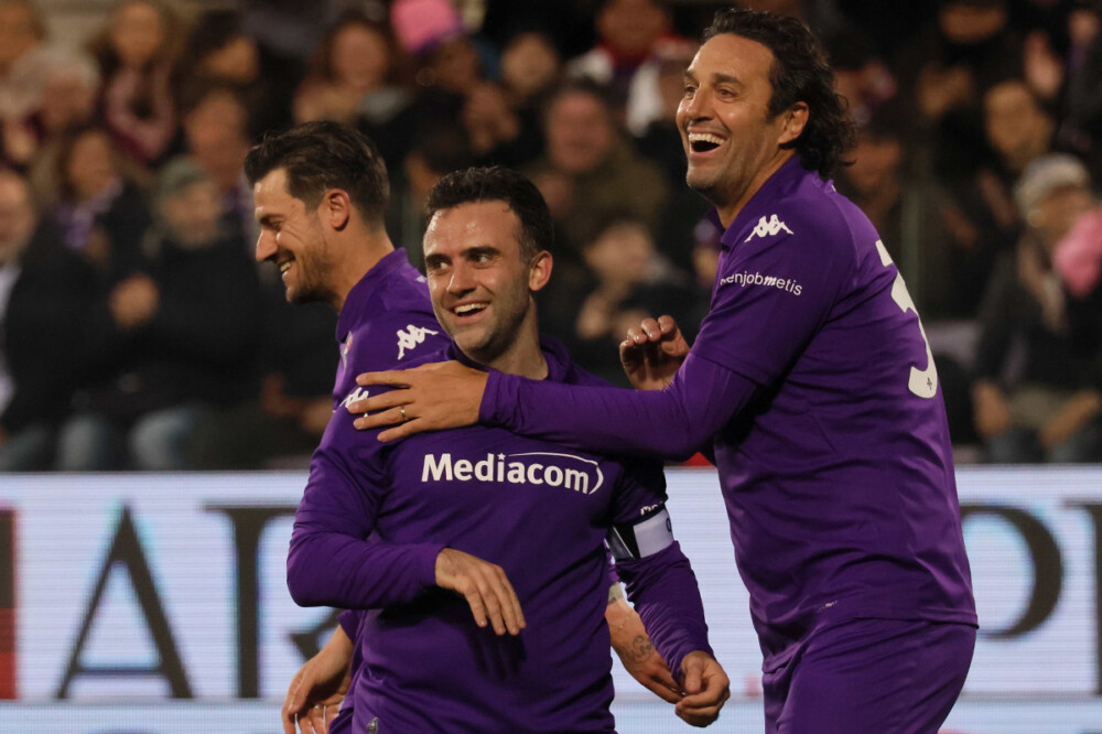 Giuseppe Rossi e Toni - Fiorentina