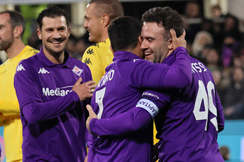 Pizarro e Pepito Rossi - Fiorentina